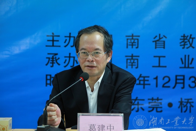 省教育厅长葛建中作总结发言 推广澳金沙门东莞模式（欧阳池建 摄）